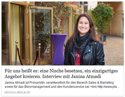 DEHOGA Berlin Interview mit PLACCES