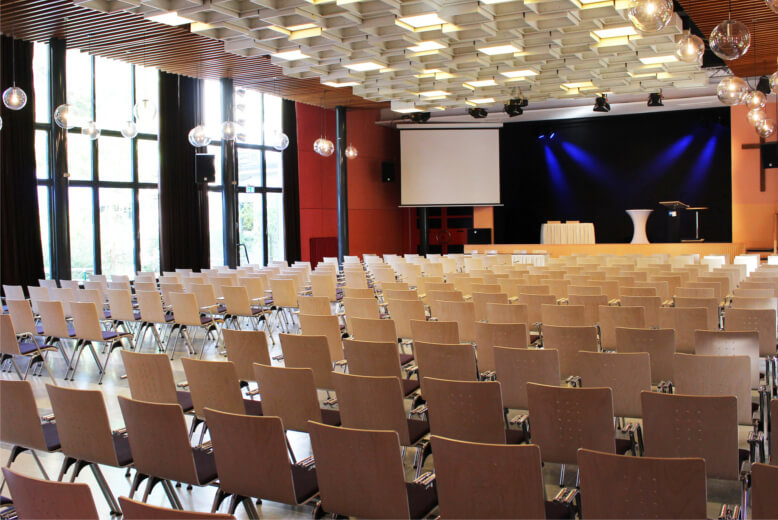 Festsaal der Berliner Stadtmission - perfekt für Vorträge